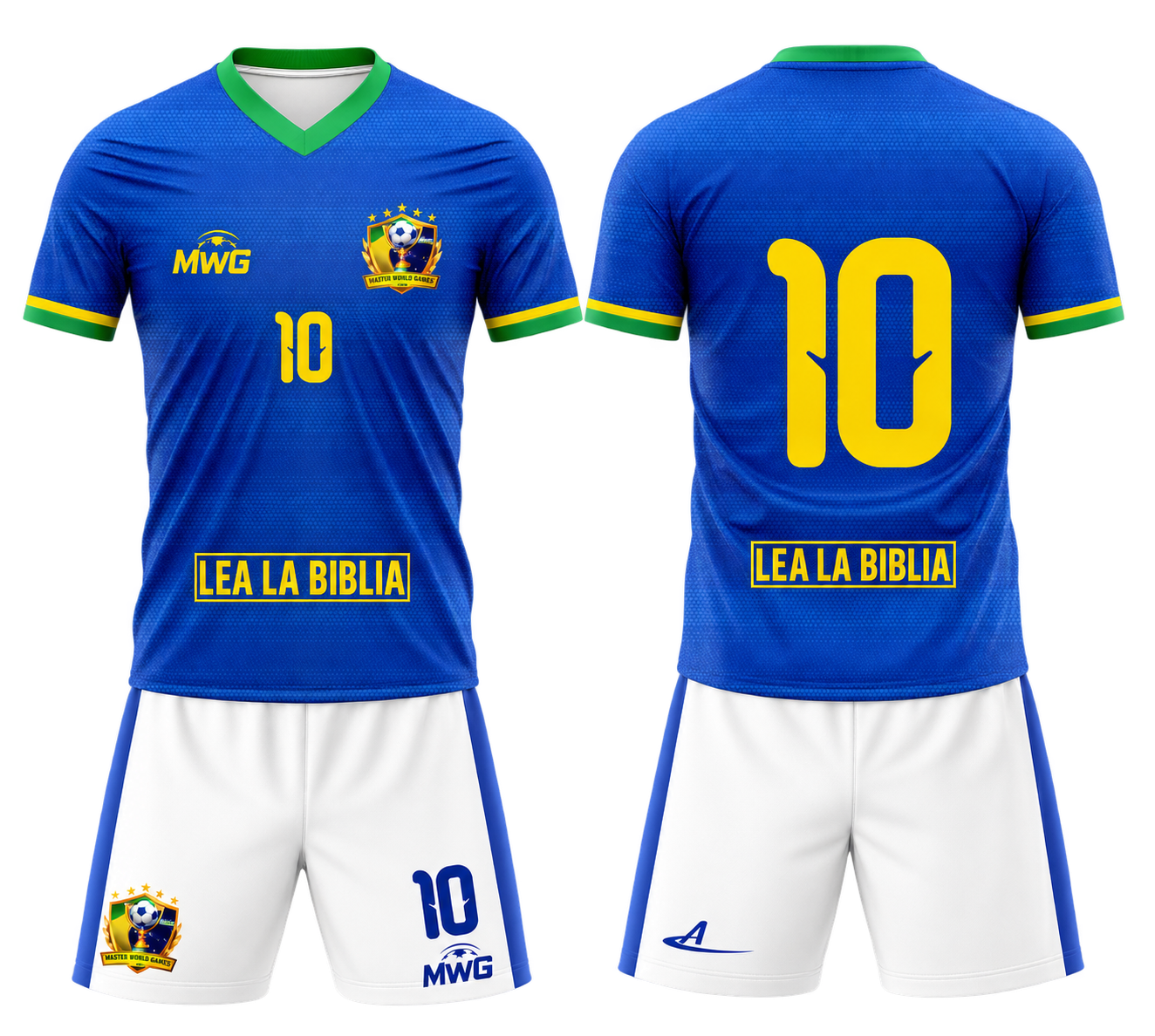 Uniforme oficial com cinco zonas de patrocínio